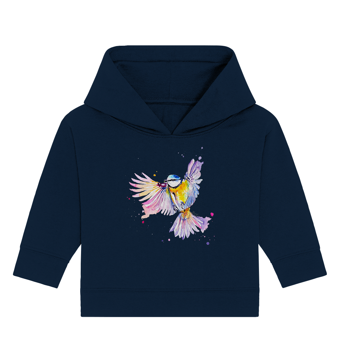 Motiv Blaumeise - Baby Organic Hoodie