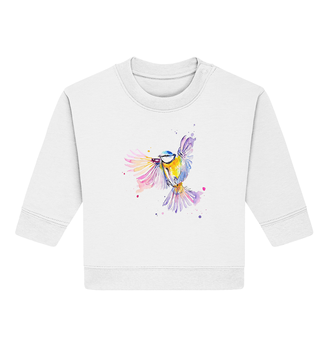 Motiv Blaumeise - Baby Organic Sweatshirt