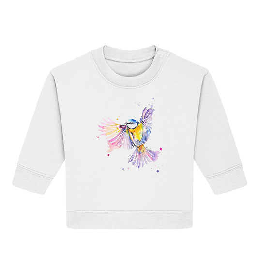 Motiv Blaumeise - Baby Organic Sweatshirt