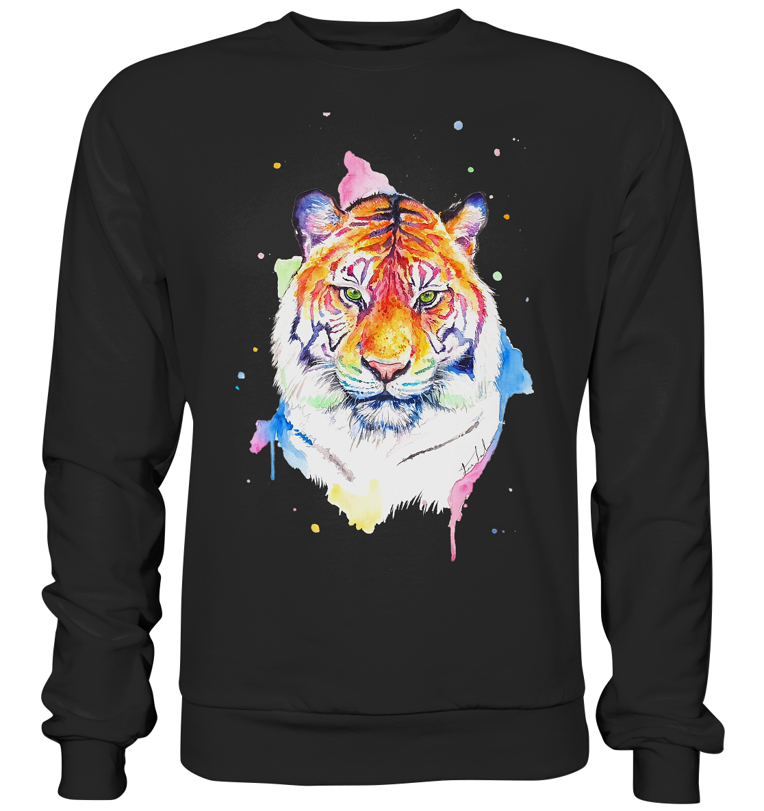 Bunter Tiger - Basic Sweatshirt