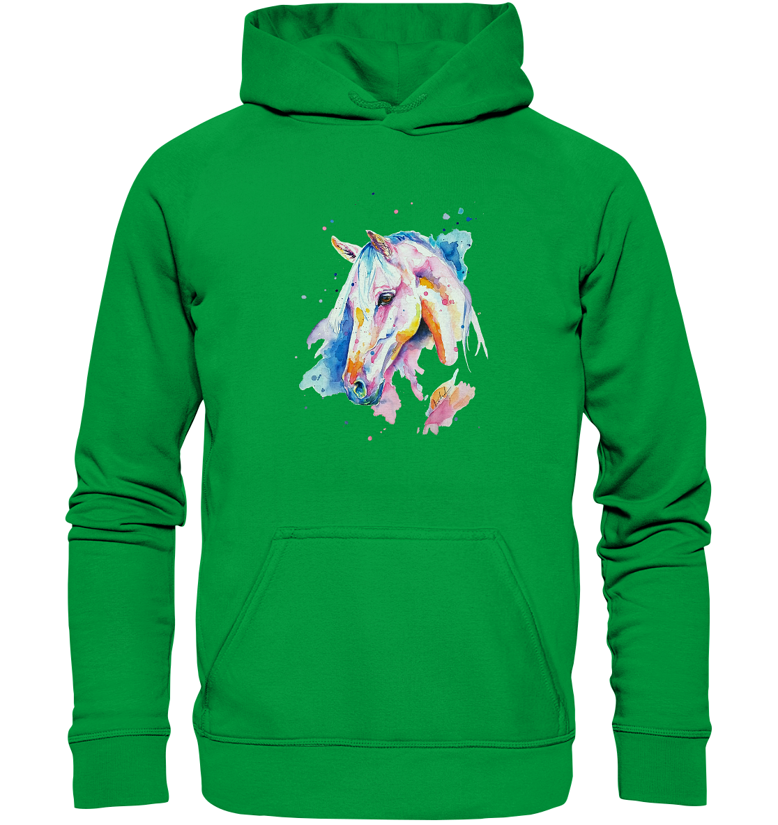 Buntes Pferd - Basic Unisex Hoodie