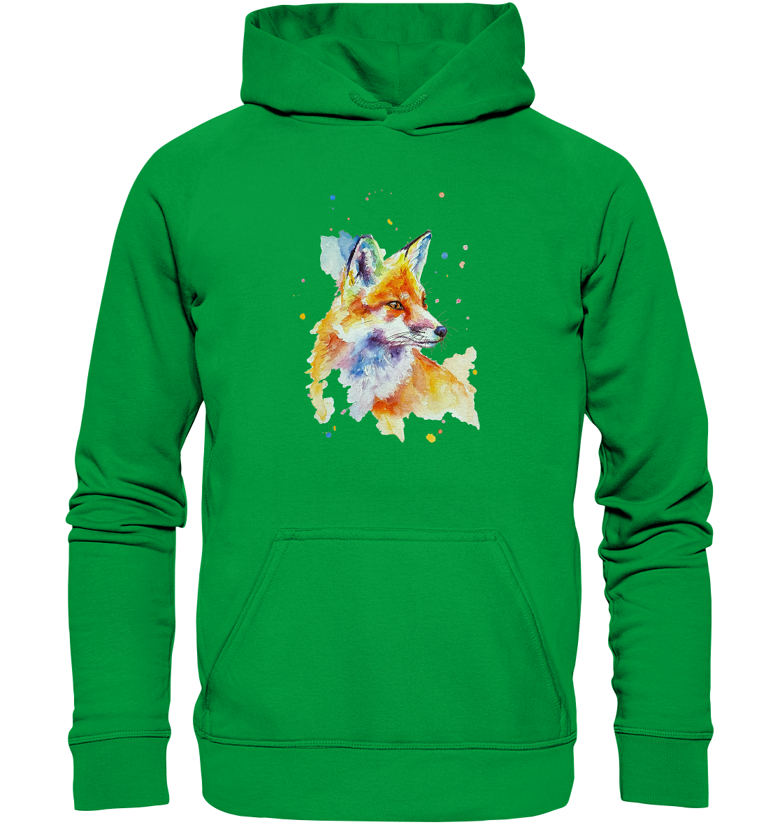 Bunter Fuchs - Basic Unisex Hoodie