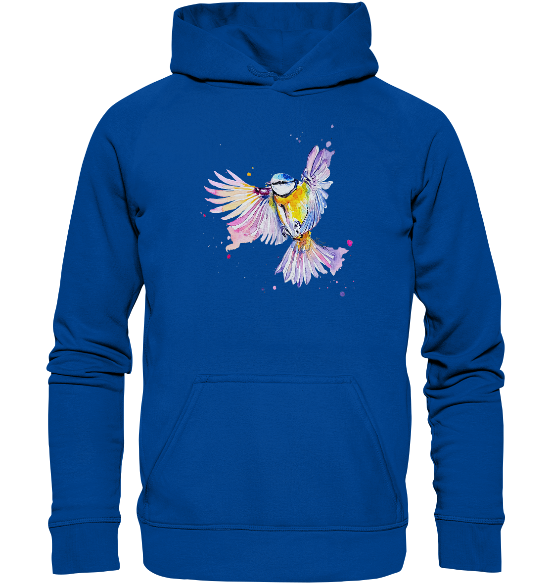 Motiv Blaumeise - Basic Unisex Hoodie