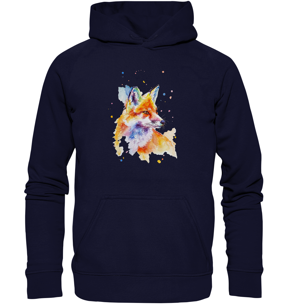 Bunter Fuchs - Basic Unisex Hoodie