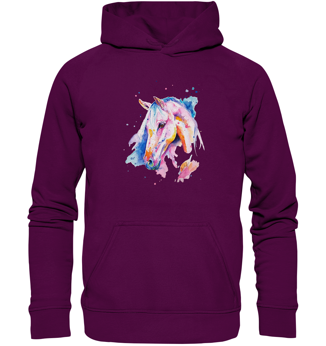 Buntes Pferd - Basic Unisex Hoodie