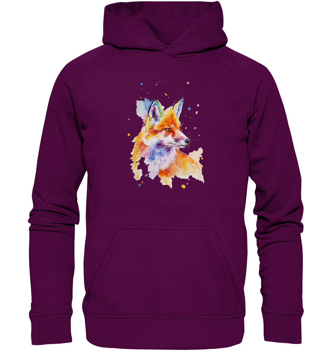 Bunter Fuchs - Basic Unisex Hoodie