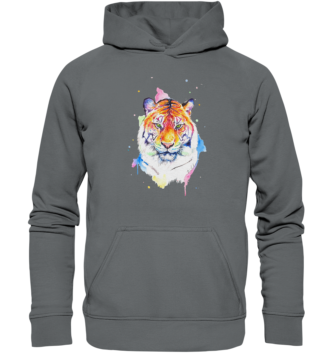 Bunter Tiger - Basic Unisex Hoodie