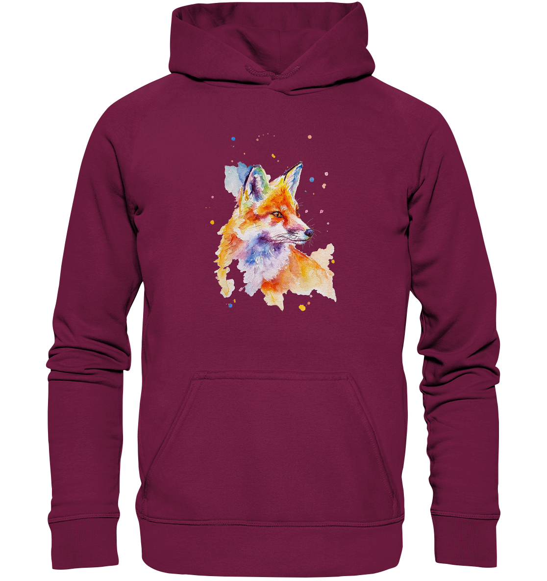 Bunter Fuchs - Basic Unisex Hoodie