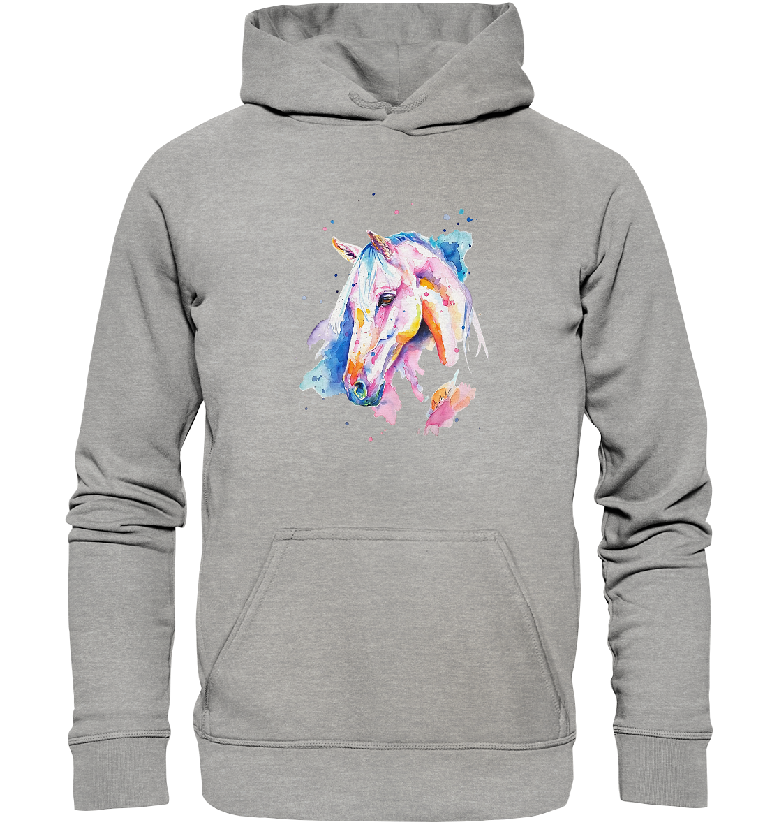 Buntes Pferd - Basic Unisex Hoodie