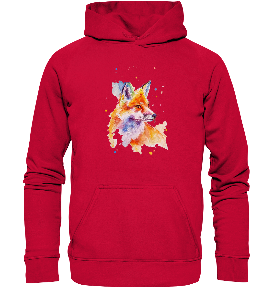 Bunter Fuchs - Basic Unisex Hoodie