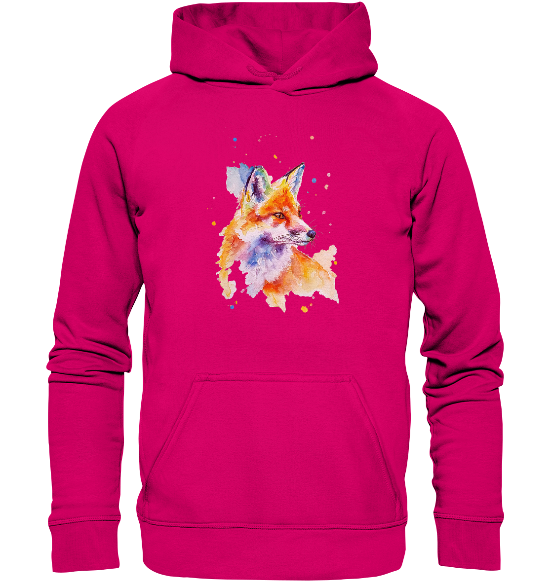 Bunter Fuchs - Basic Unisex Hoodie