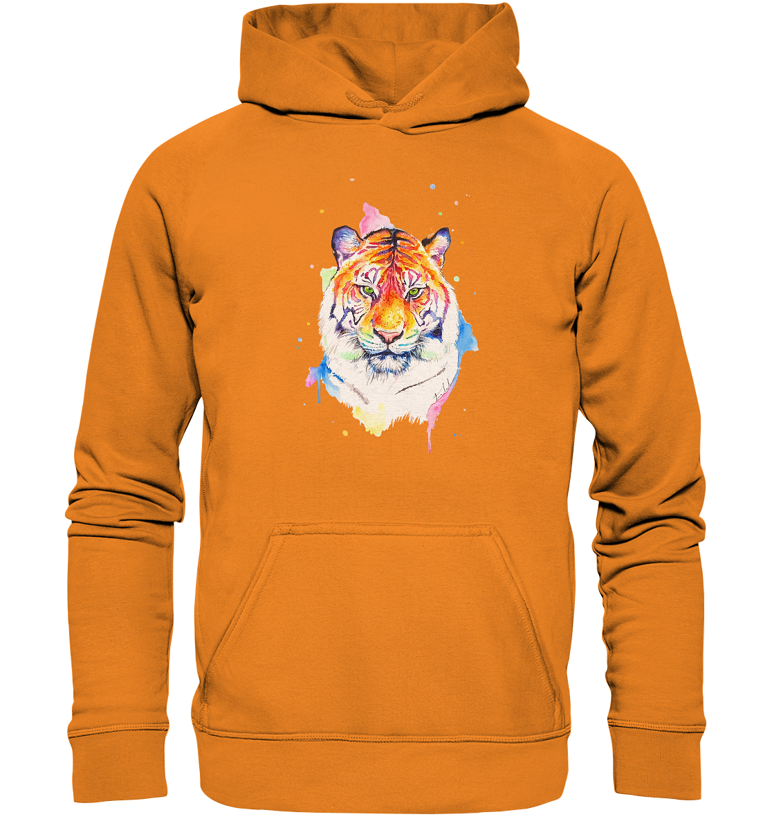 Bunter Tiger - Basic Unisex Hoodie