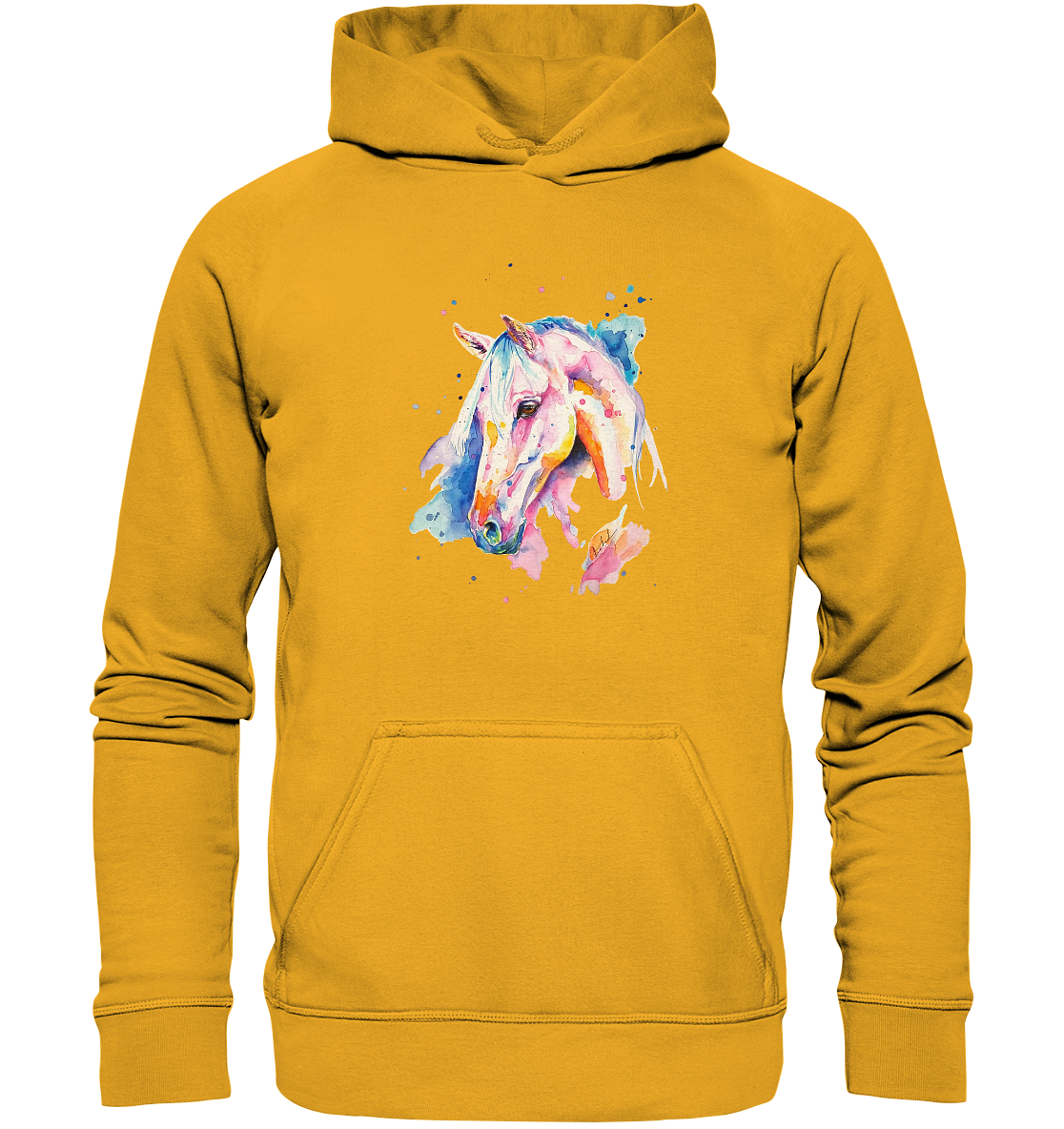 Buntes Pferd - Basic Unisex Hoodie