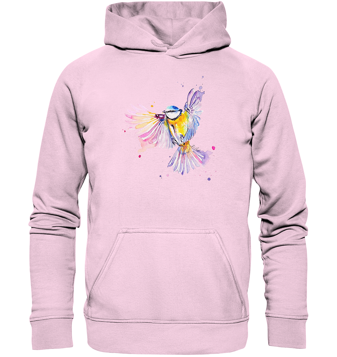 Motiv Blaumeise - Basic Unisex Hoodie