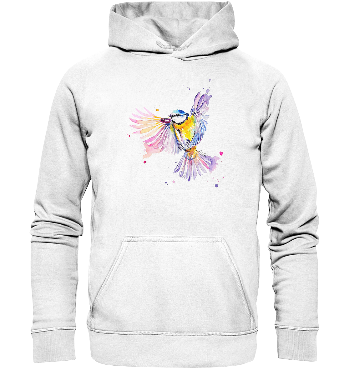 Motiv Blaumeise - Basic Unisex Hoodie