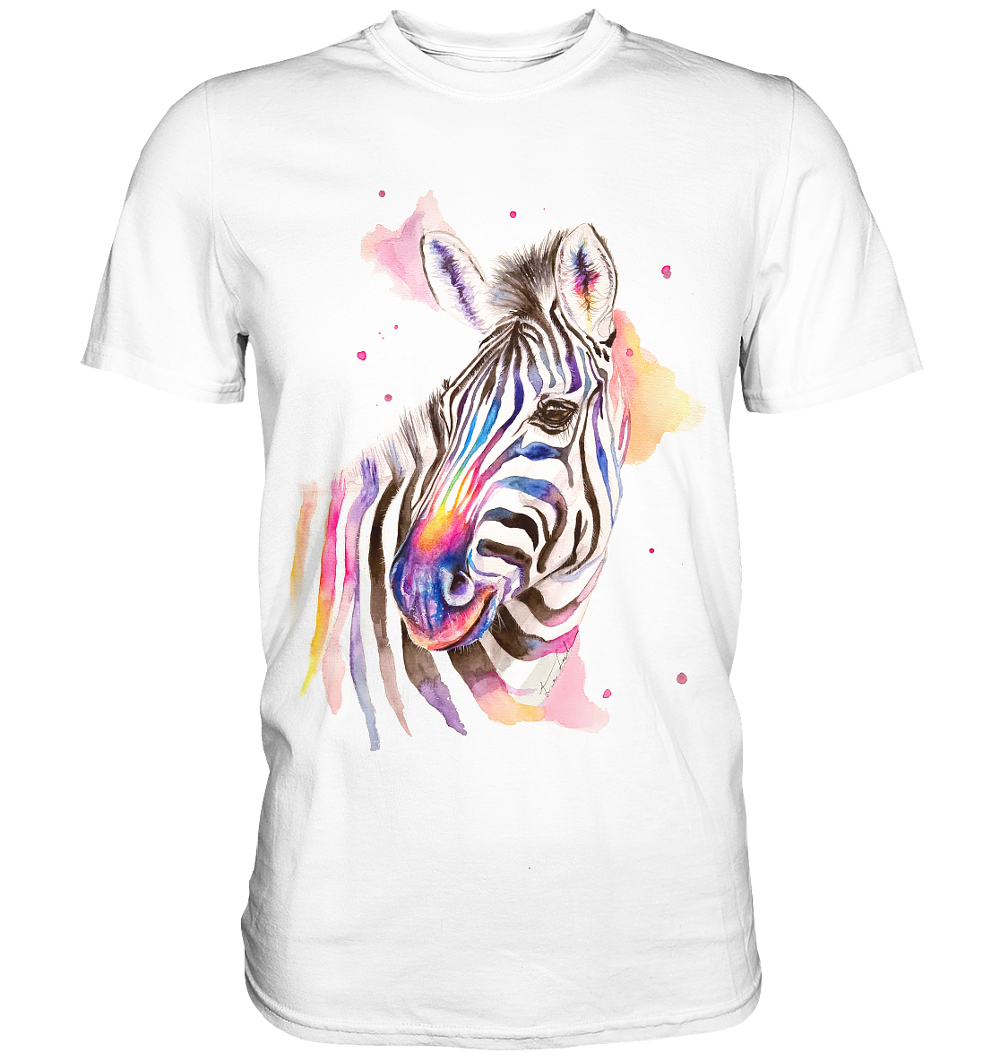 Buntes Zebra - Classic Shirt