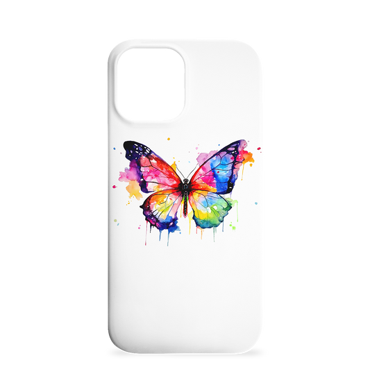 Motiv farbenfroher Schmetterling - Iphone 12 Max Handyhülle