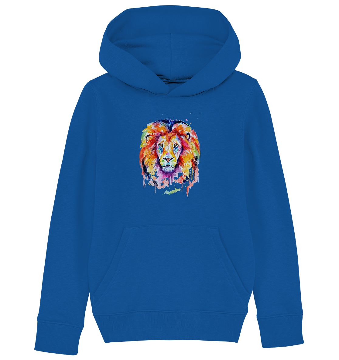 Bunter Löwe - Kids Organic Hoodie