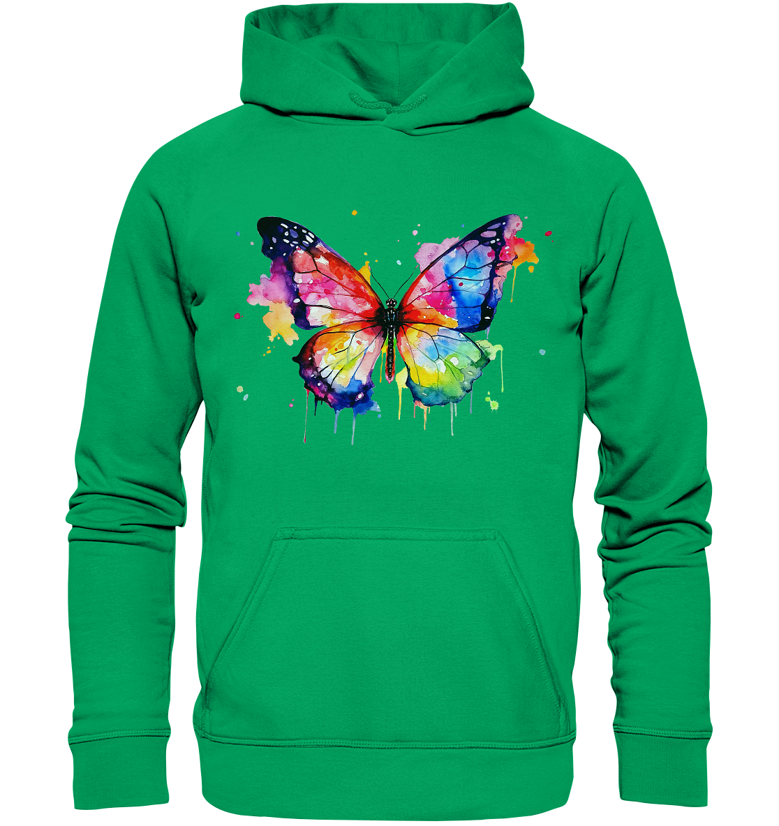 Motiv farbenfroher Schmetterling - Kids Premium Hoodie