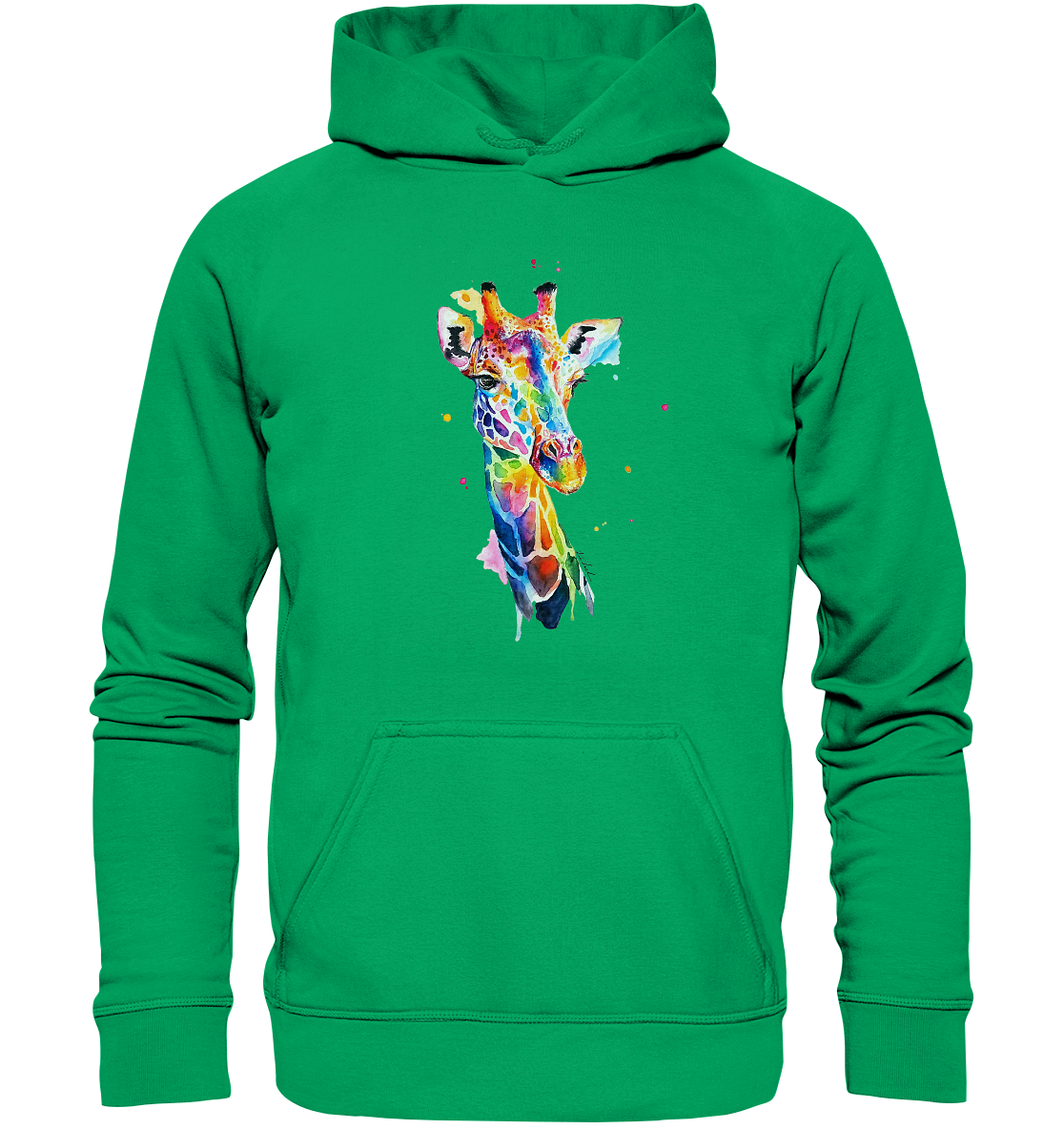 Motiv farbenfrohe Giraffe - Kids Premium Hoodie