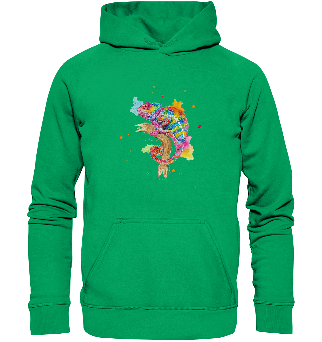 Buntes Chamäleon  - Kids Premium Hoodie