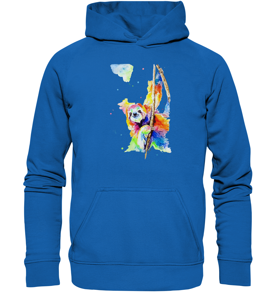 Buntes Faultier - Kids Premium Hoodie