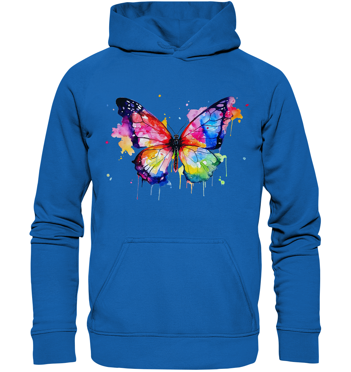 Motiv farbenfroher Schmetterling - Kids Premium Hoodie