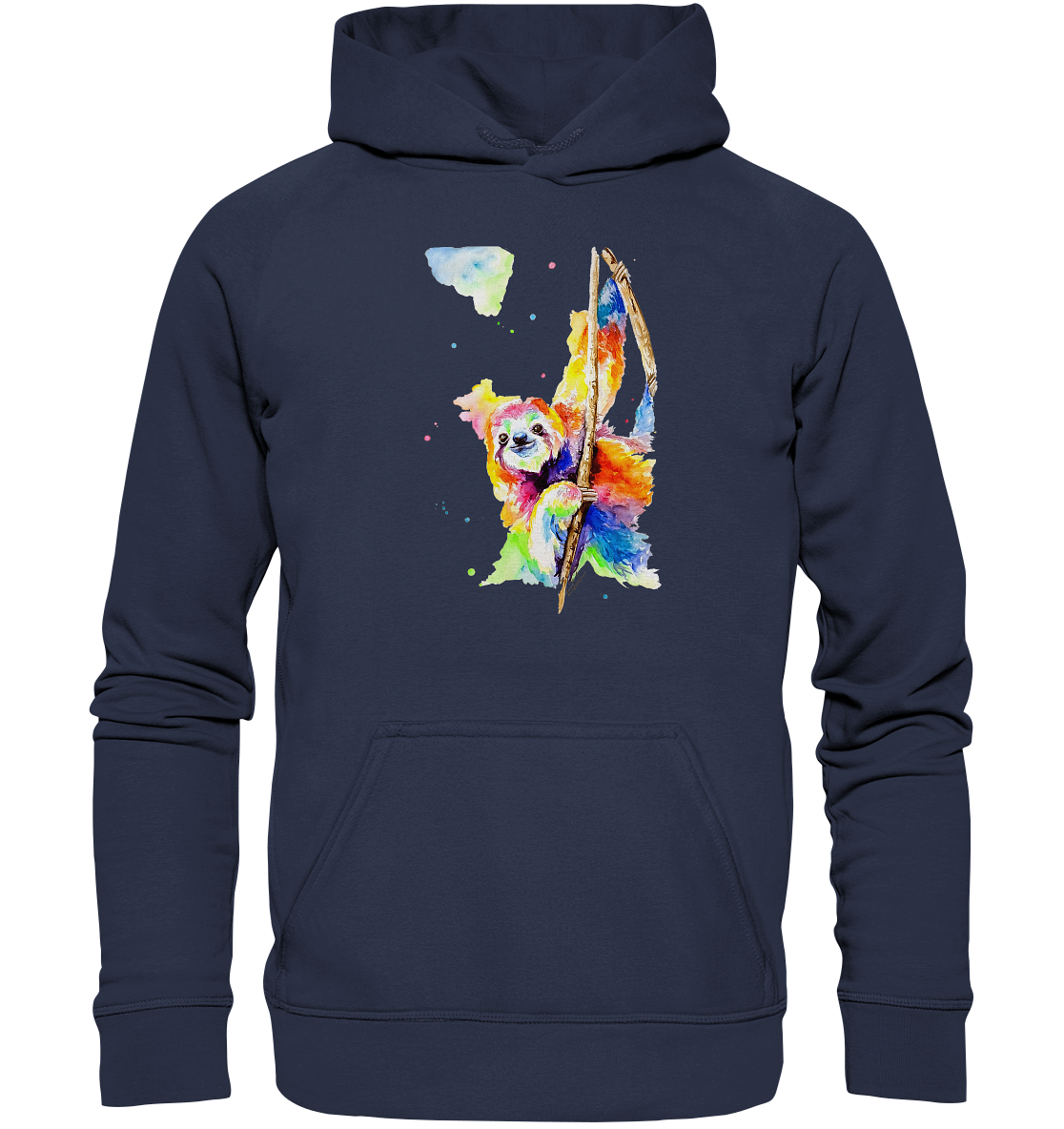 Buntes Faultier - Kids Premium Hoodie