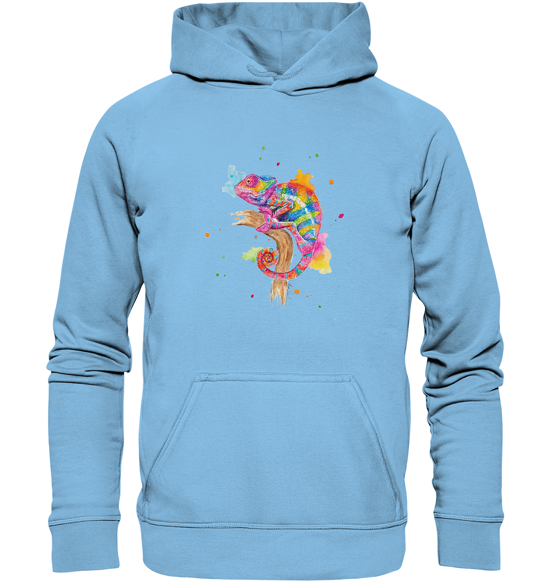 Buntes Chamäleon  - Kids Premium Hoodie