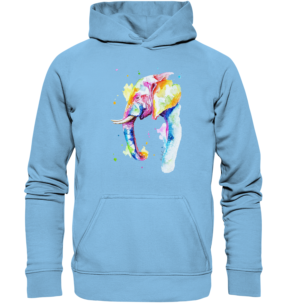 Bunter Elefant - Kids Premium Hoodie