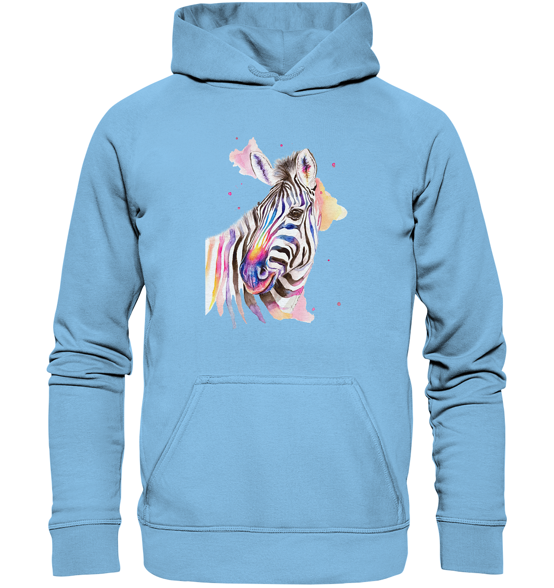 Buntes Zebra - Kids Premium Hoodie