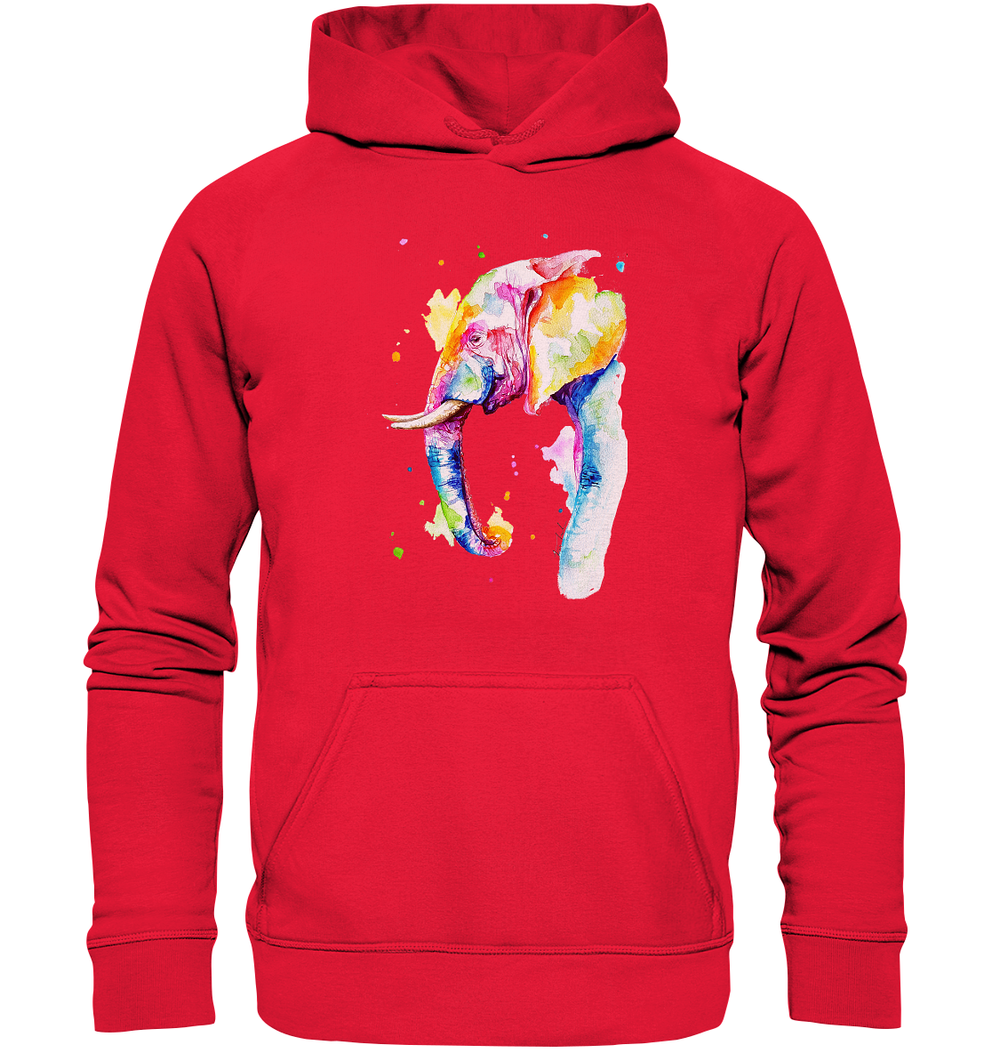 Bunter Elefant - Kids Premium Hoodie