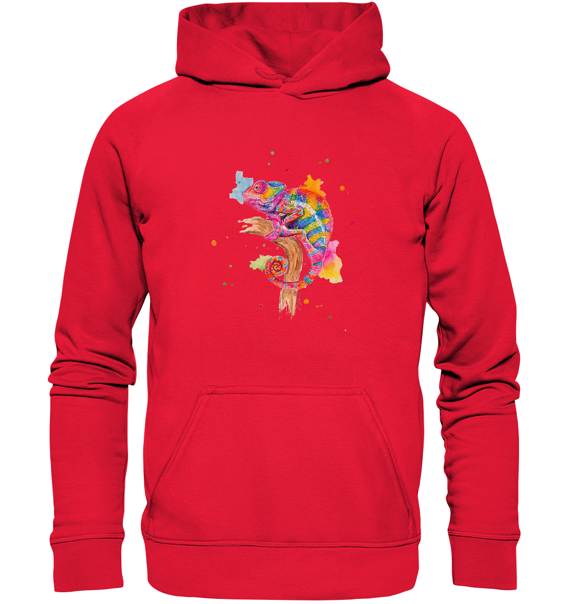 Buntes Chamäleon  - Kids Premium Hoodie