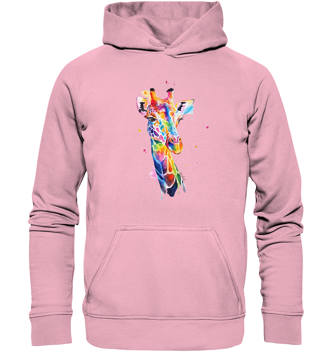 Motiv farbenfrohe Giraffe - Kids Premium Hoodie