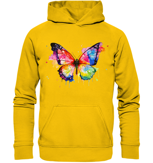 Motiv farbenfroher Schmetterling - Kids Premium Hoodie