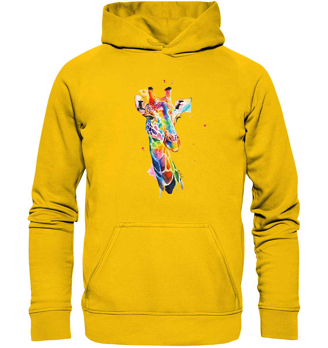 Motiv farbenfrohe Giraffe - Kids Premium Hoodie