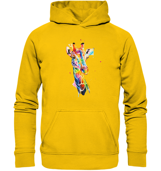 Motiv farbenfrohe Giraffe - Kids Premium Hoodie