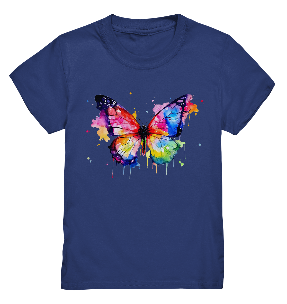 Motiv farbenfroher Schmetterling - Kids Premium Shirt