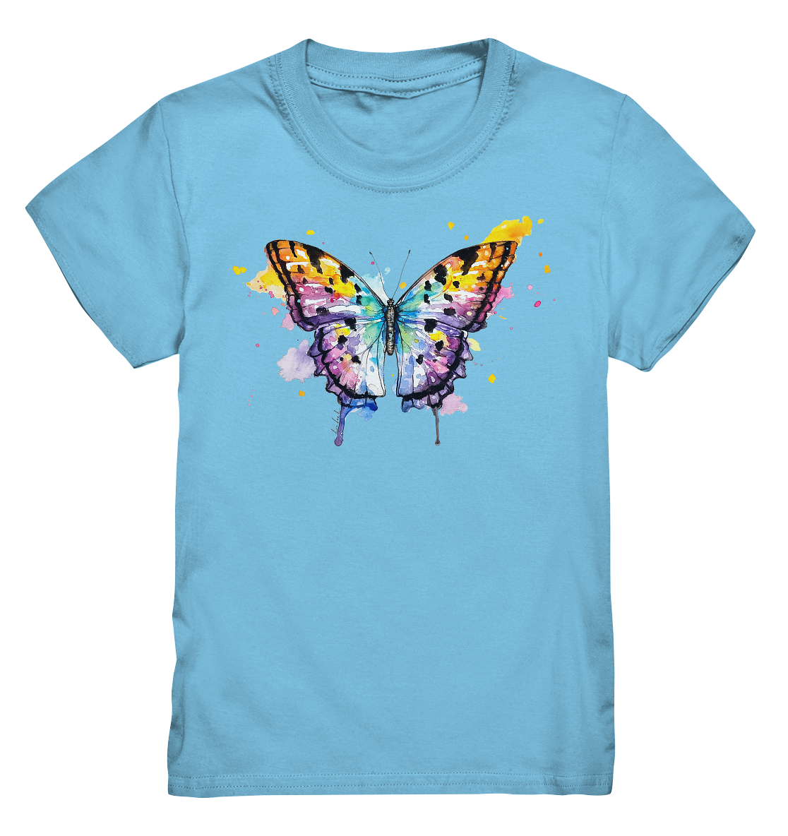 Bunter Schmetterling - Kids Premium Shirt