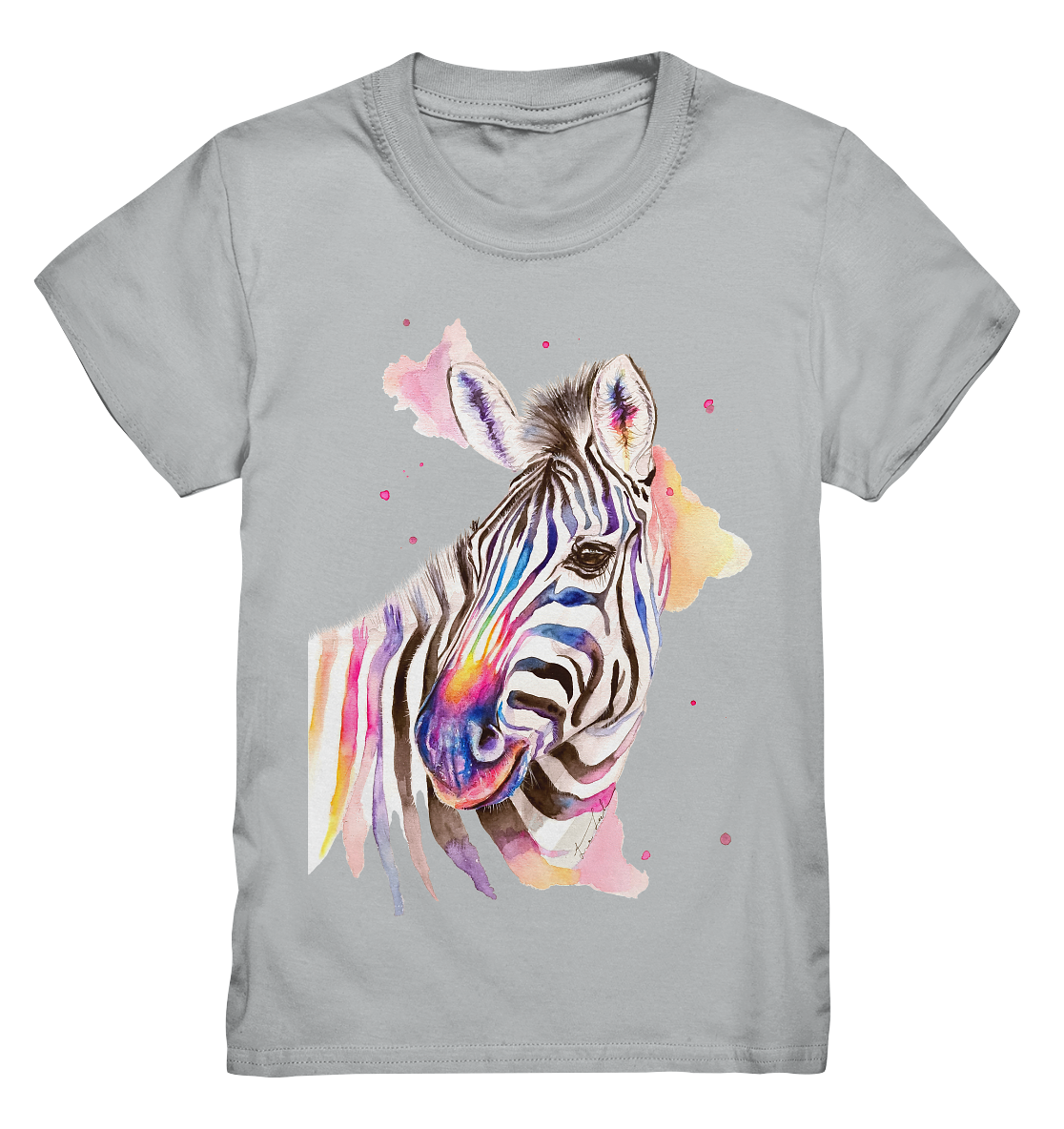 Buntes Zebra - Kids Premium Shirt