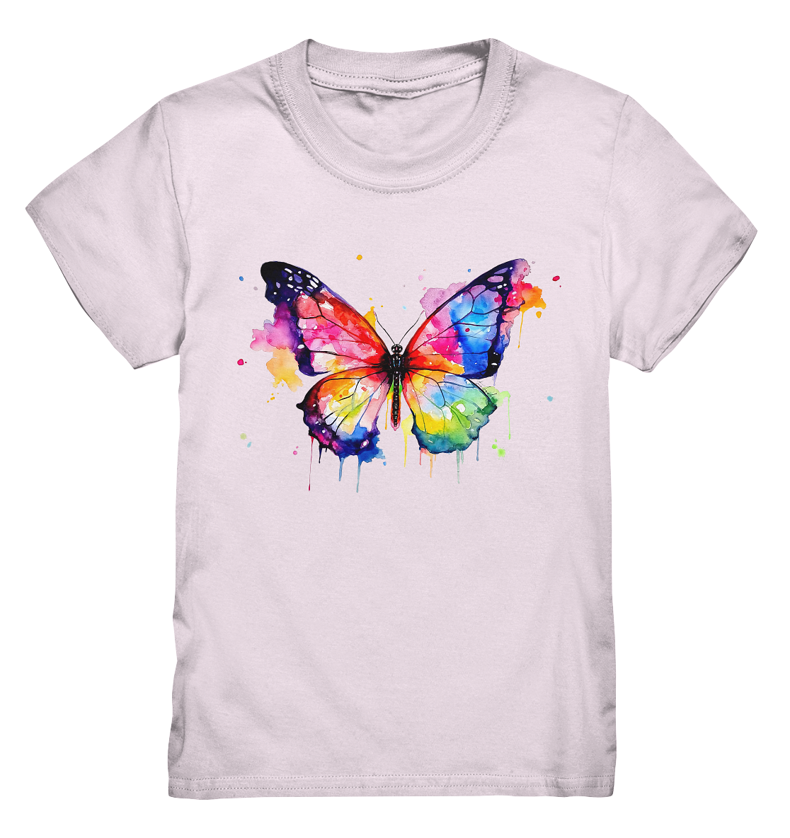 Motiv farbenfroher Schmetterling - Kids Premium Shirt