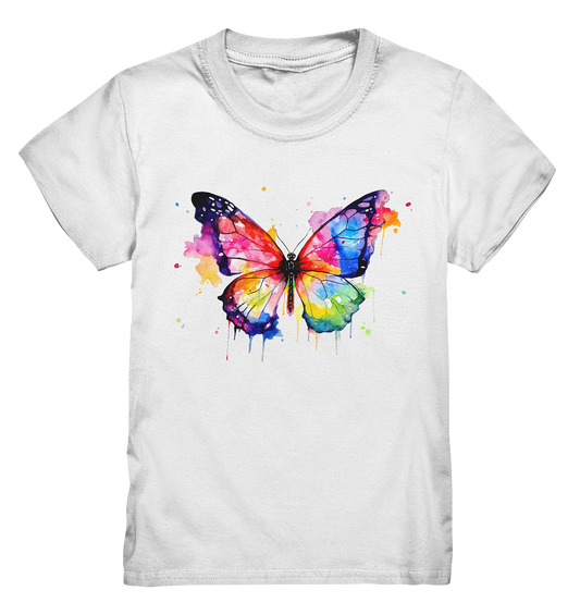 Motiv farbenfroher Schmetterling - Kids Premium Shirt