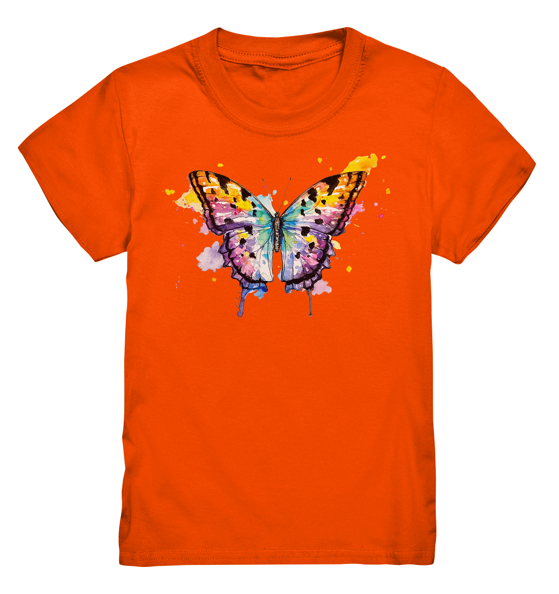 Bunter Schmetterling - Kids Premium Shirt