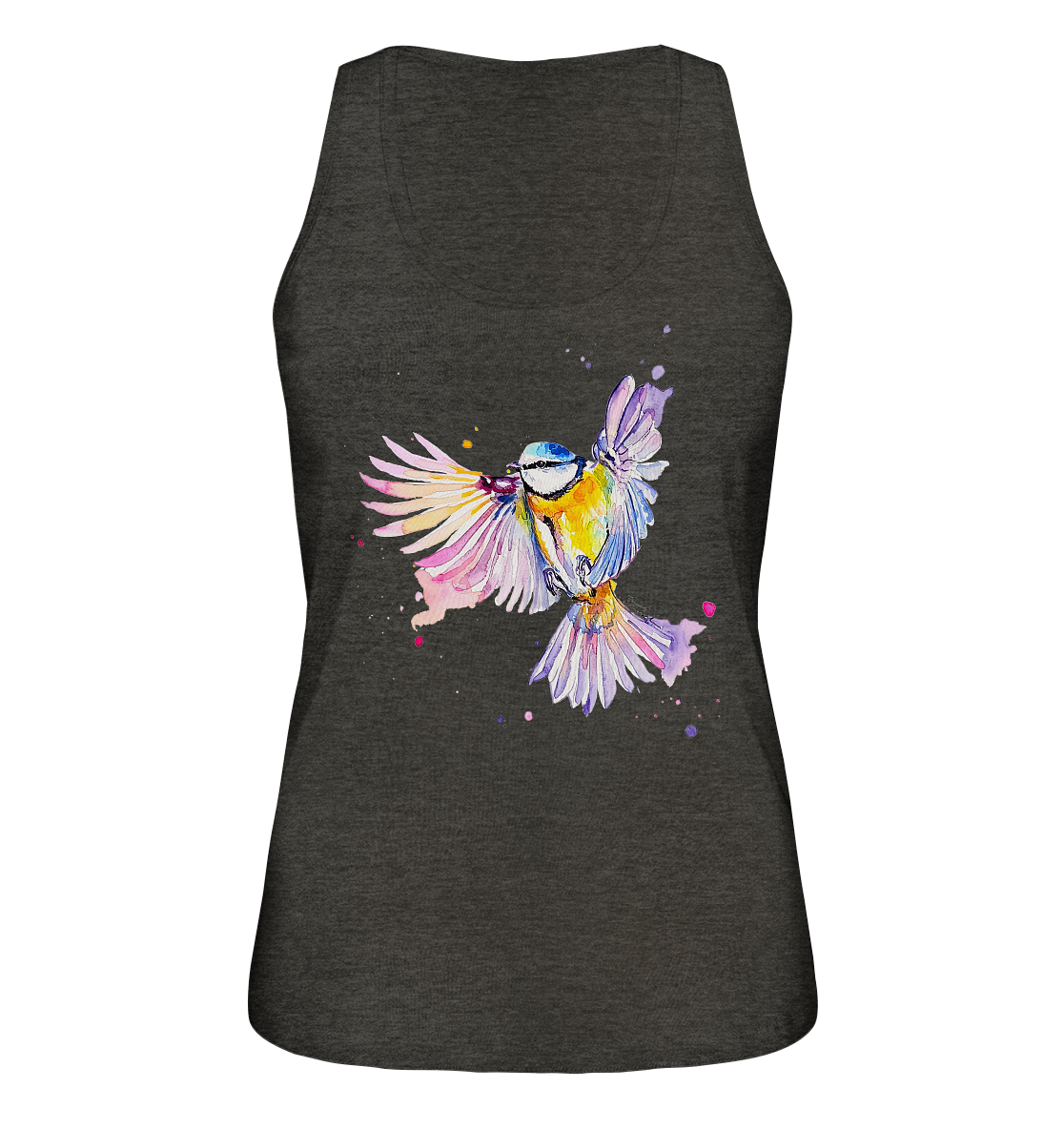 Motiv Blaumeise - Ladies Organic Tank-Top