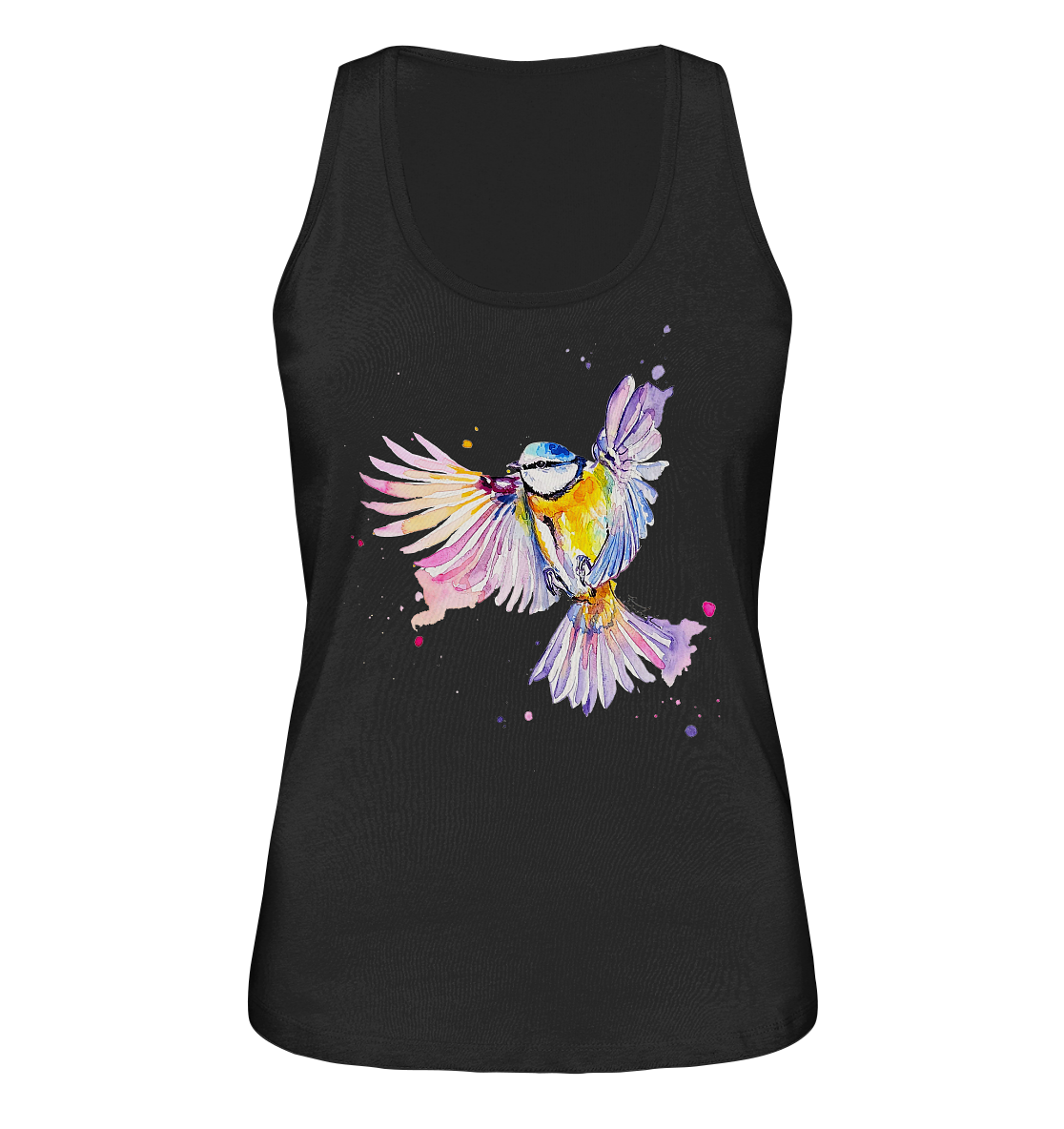 Motiv Blaumeise - Ladies Organic Tank-Top