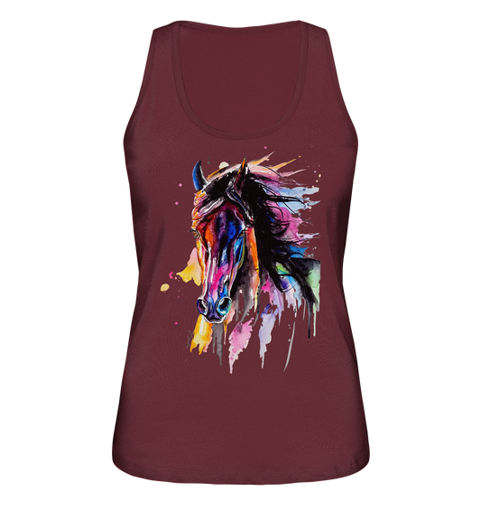 Schwarzes Pferd - Ladies Organic Tank-Top