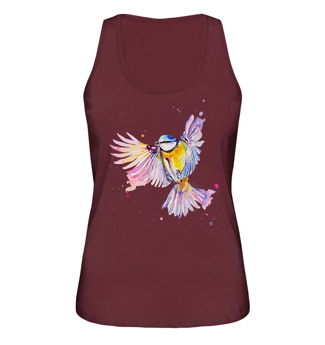 Motiv Blaumeise - Ladies Organic Tank-Top