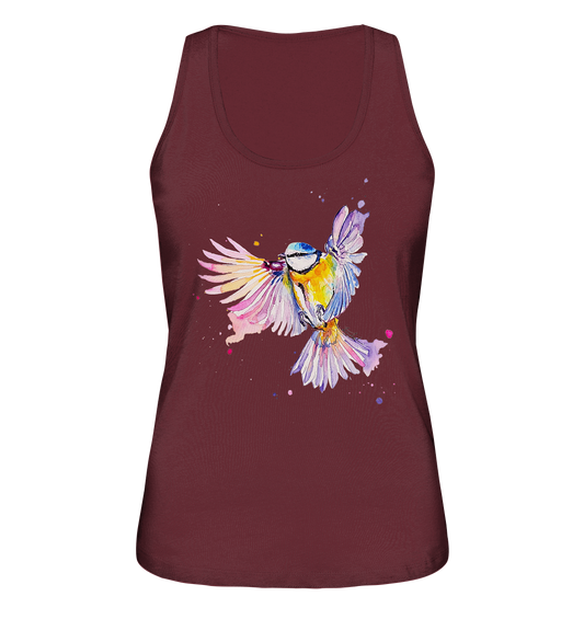 Motiv Blaumeise - Ladies Organic Tank-Top