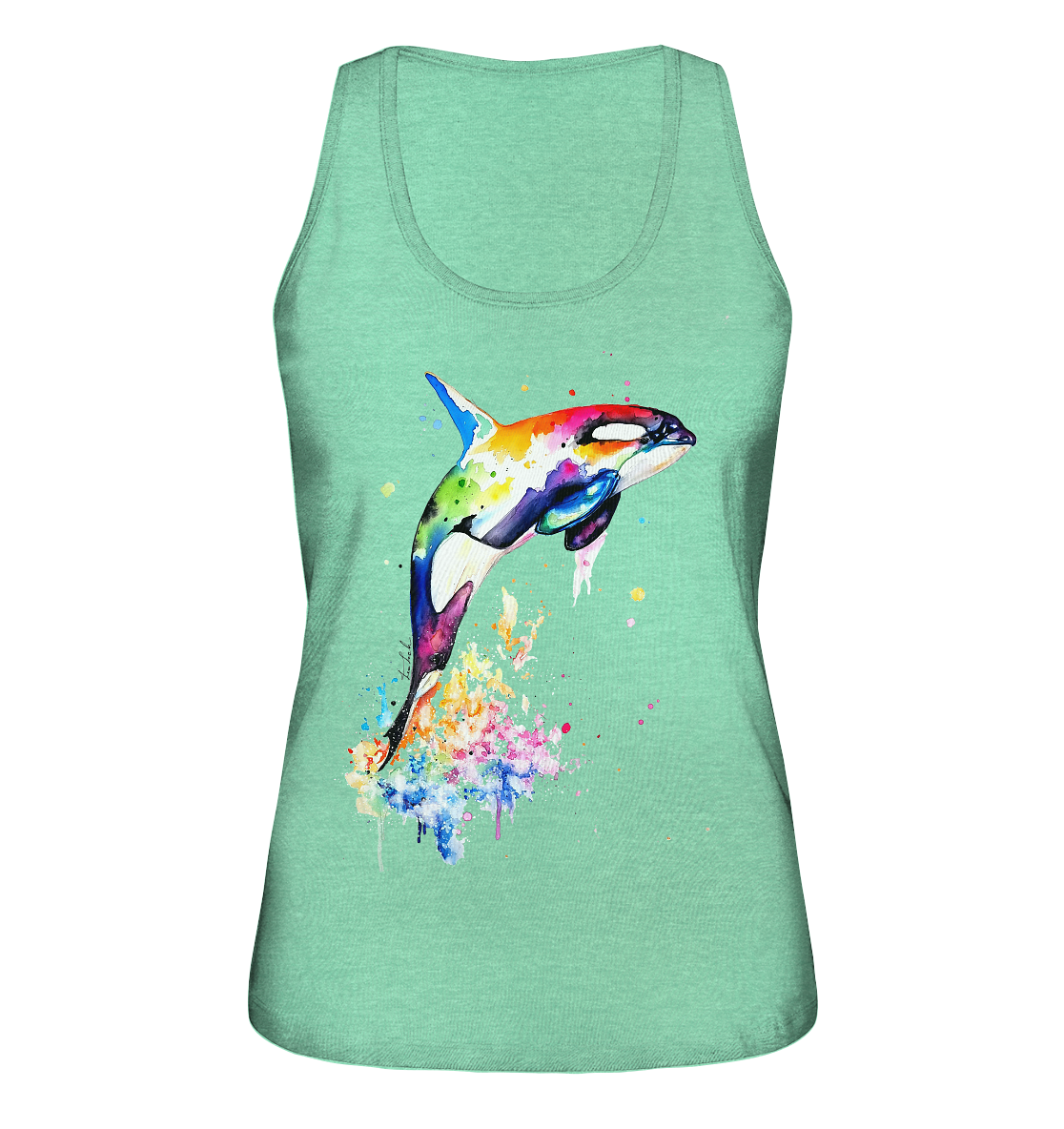 Bunter Orka - Ladies Organic Tank-Top