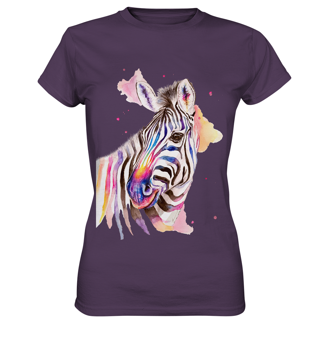 Buntes Zebra - Ladies Premium Shirt